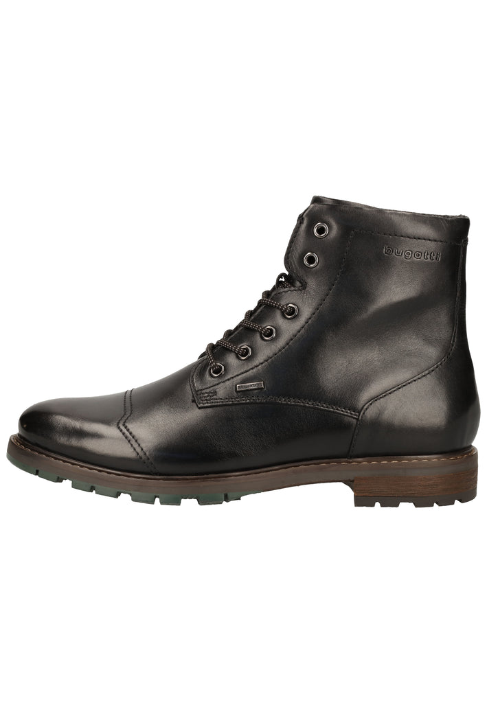 Bugatti Stiefelette Nappaleder Schwarz Warmfutter - surf4shoes