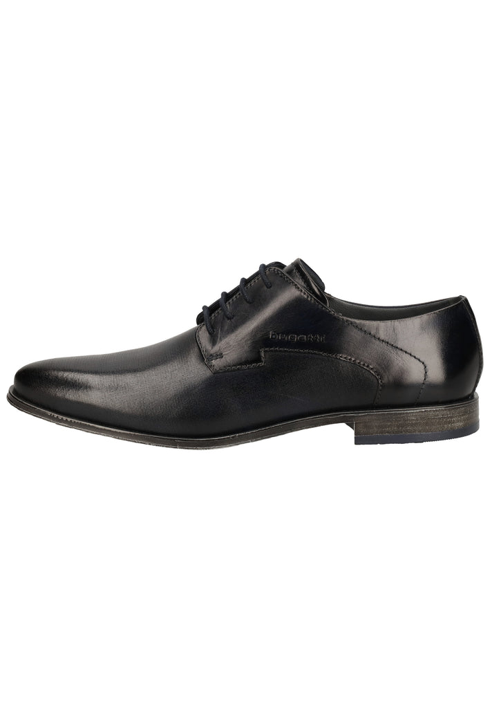 Bugatti Businessschuhe Glattleder Dark Blue - surf4shoes