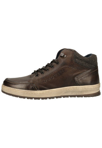 Bugatti Sneaker Glattleder Dunkelgrau Warmfutter - surf4shoes
