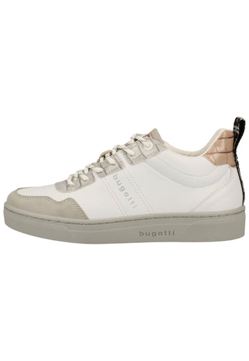 Bugatti Sneaker Lederimitat Grau/Weiß - surf4shoes