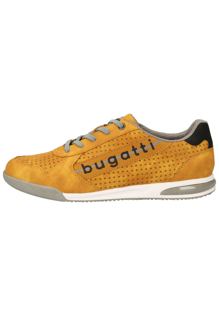 Bugatti Sneaker Lederimitat Gelb - surf4shoes