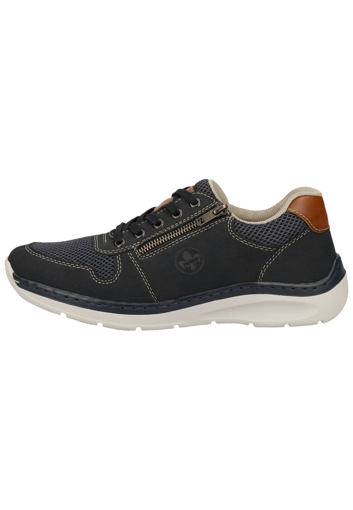 Rieker Sneaker Lederimitat Pazifik - surf4shoes
