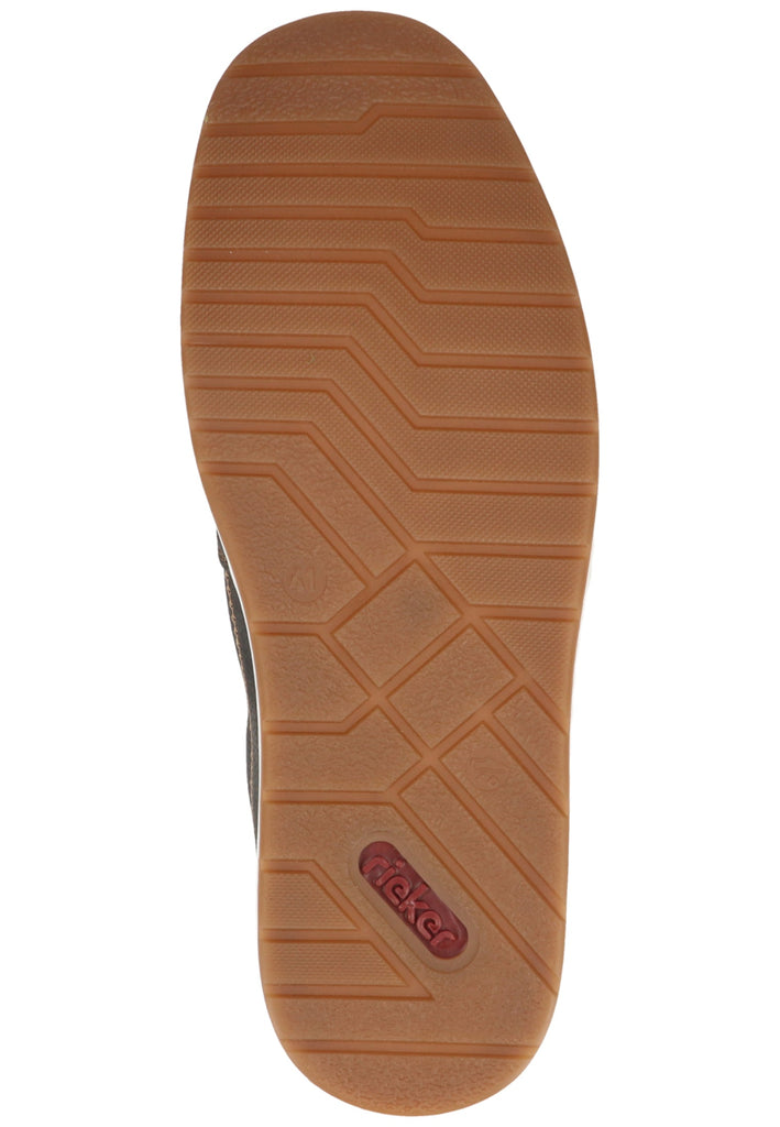 Rieker Slipper Leder Ocean - surf4shoes