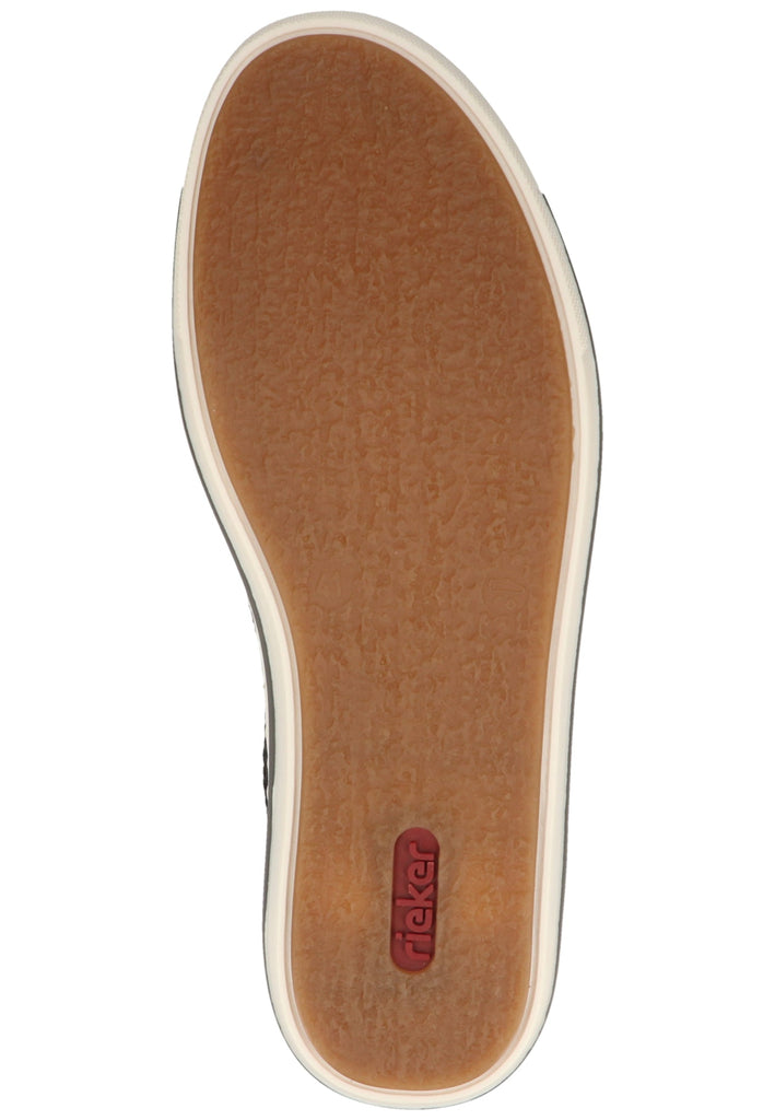 Rieker Sneaker Lederimitat/Textil Pazifik - surf4shoes