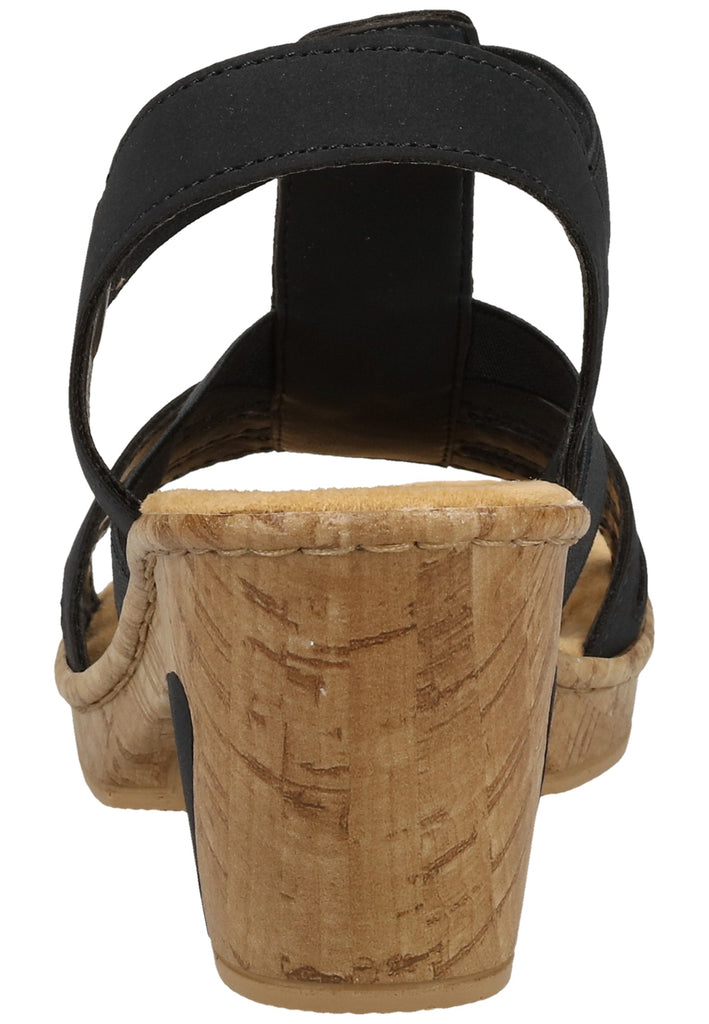 Rieker Sandalen Lederimitat Pazifik - surf4shoes