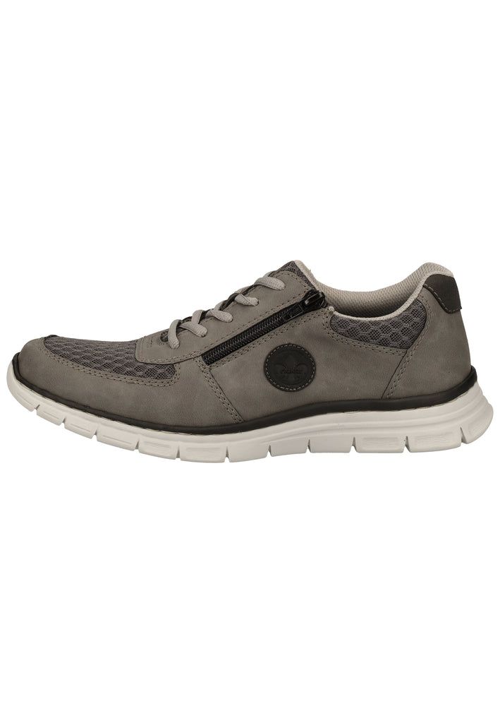 Rieker Sneaker Lederimitat Blei - surf4shoes