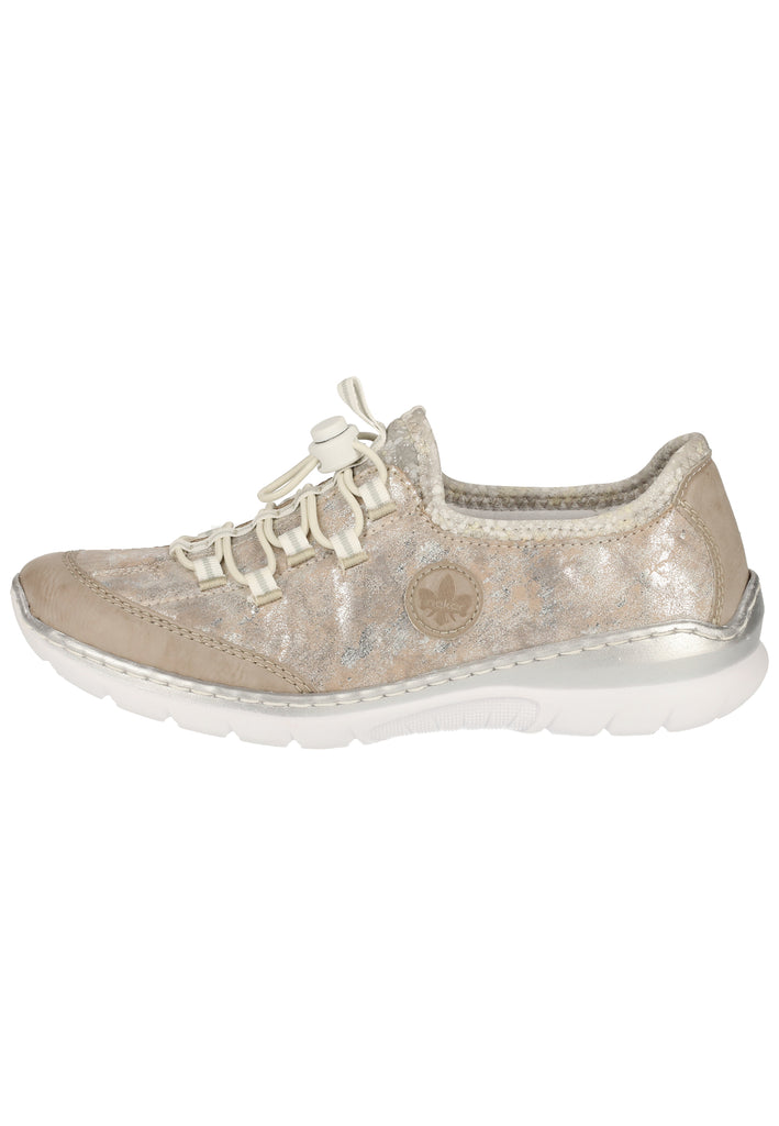 Rieker Sneaker Lederimitat Ice - surf4shoes