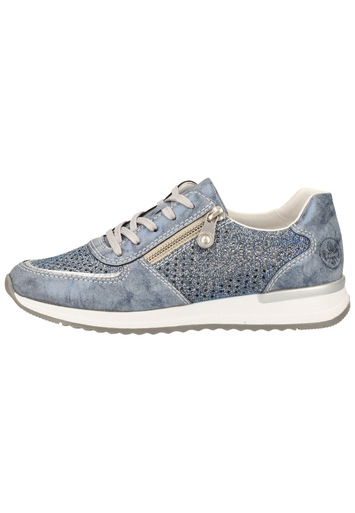 Rieker Sneaker Lederimitat Royal - surf4shoes