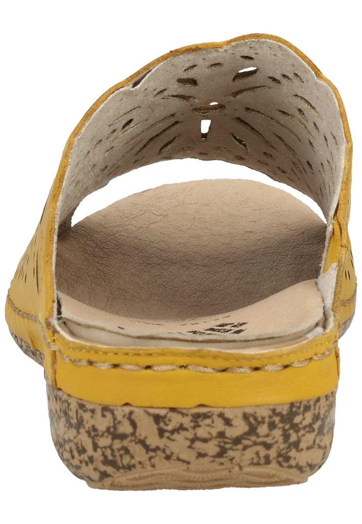 Rieker Pantoletten Glattleder Sun - surf4shoes