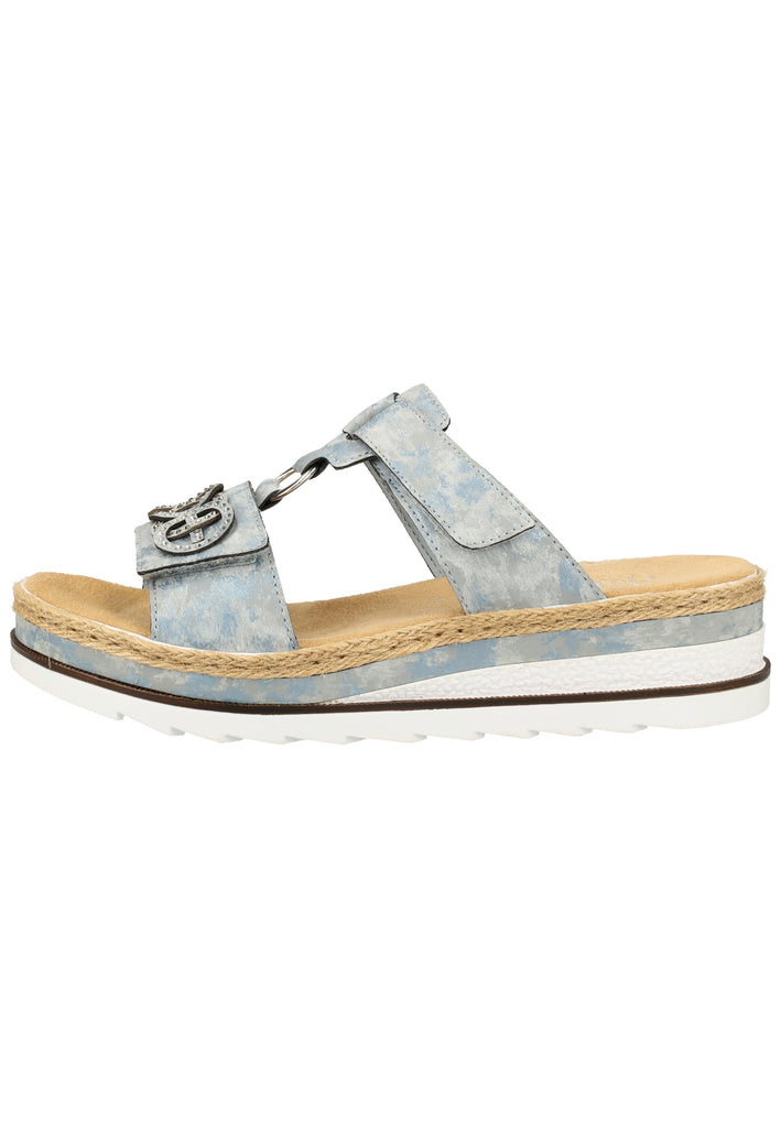 Rieker Pantoletten Lederimitat Heaven - surf4shoes