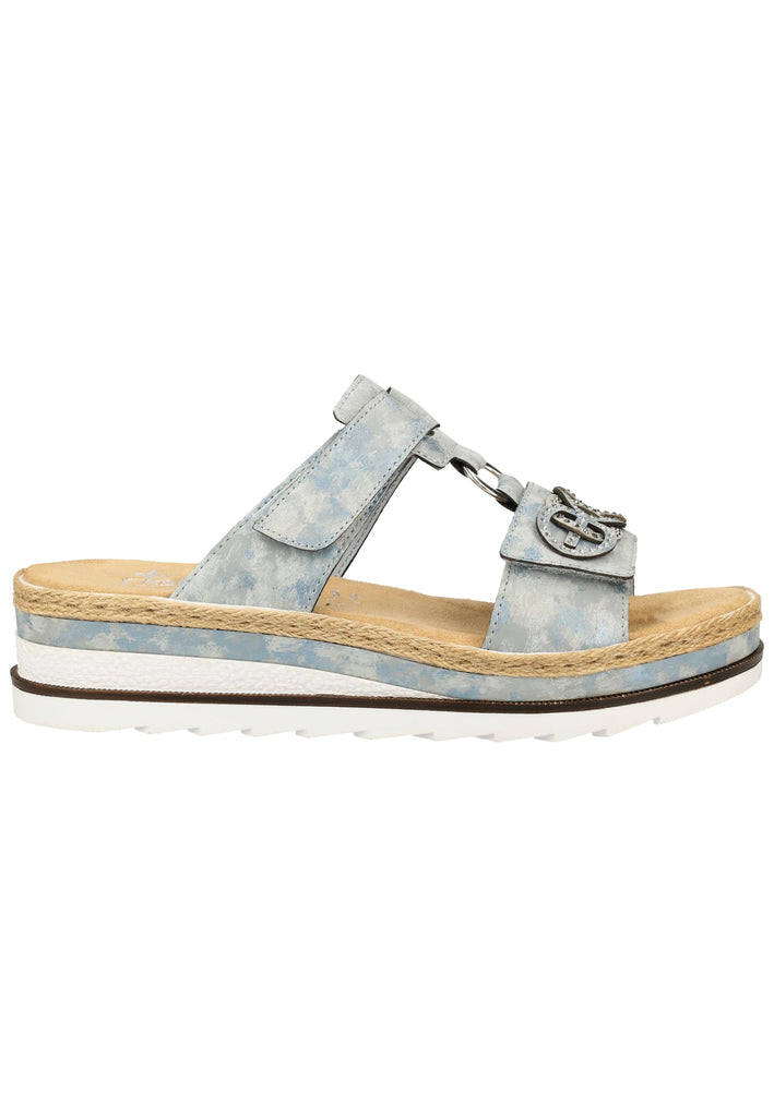 Rieker Pantoletten Lederimitat Heaven - surf4shoes