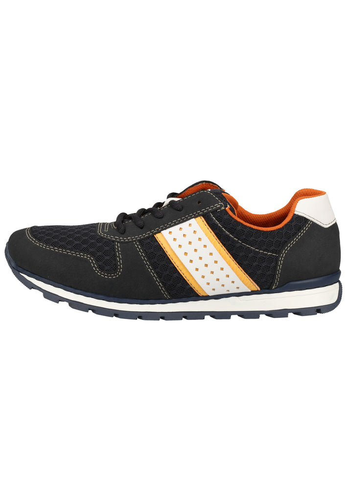 Rieker Sneaker Lederimitat Pazifik - surf4shoes