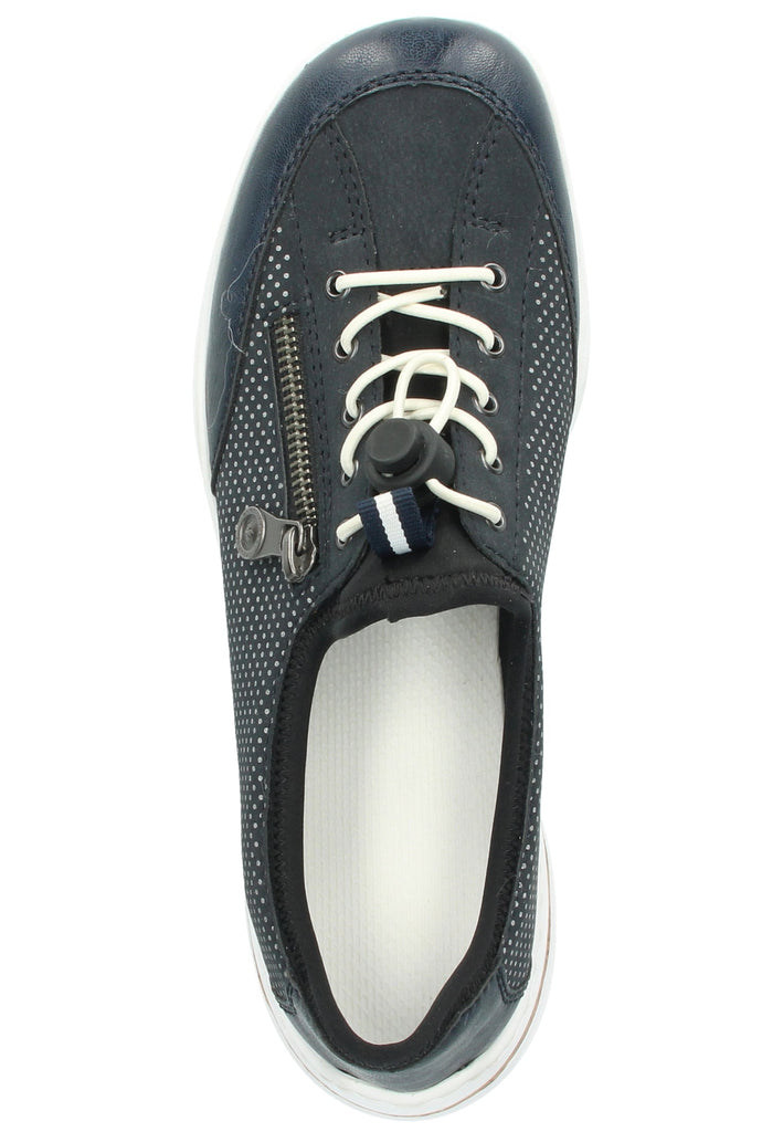 Rieker Sneaker Lederimitat/Textil Pazifik - surf4shoes