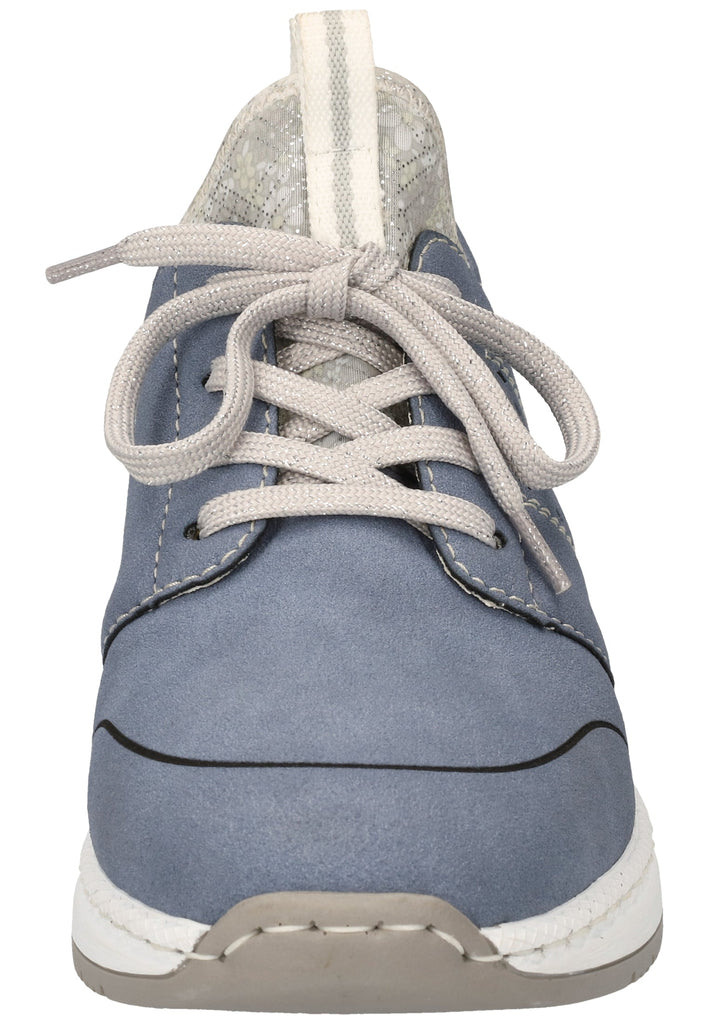 Rieker Sneaker Lederimitat/Textil Jeans - surf4shoes