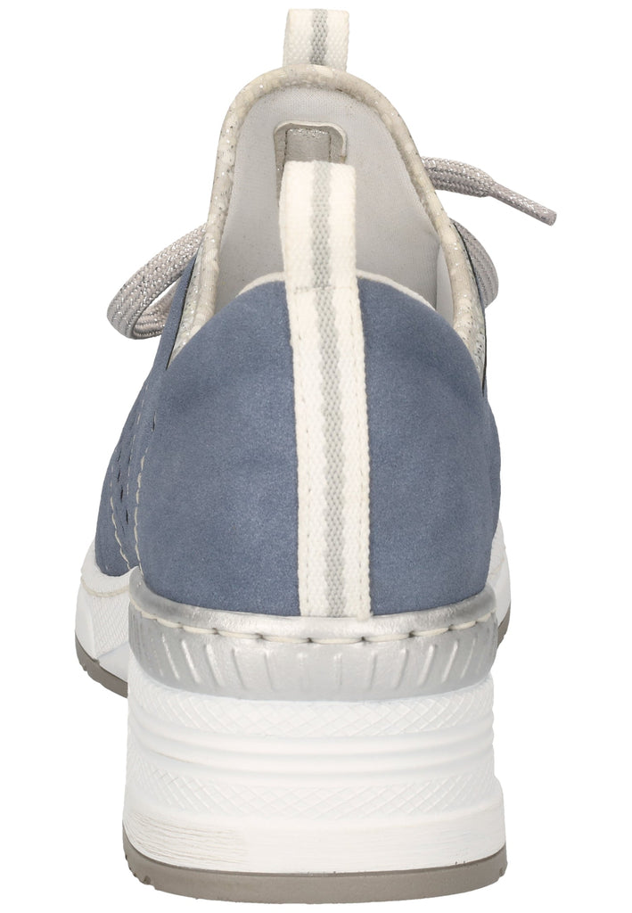 Rieker Sneaker Lederimitat/Textil Jeans - surf4shoes