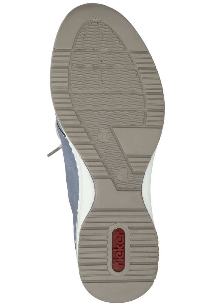 Rieker Sneaker Lederimitat/Textil Jeans - surf4shoes
