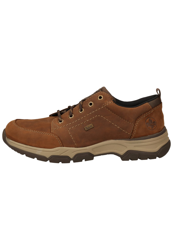 Rieker Halbschuhe Leder Braun - surf4shoes