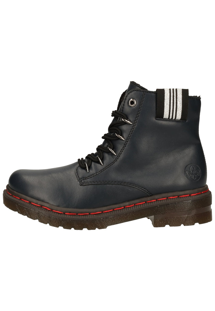 Rieker Stiefelette Lederimitat Ozean Warmfutter - surf4shoes