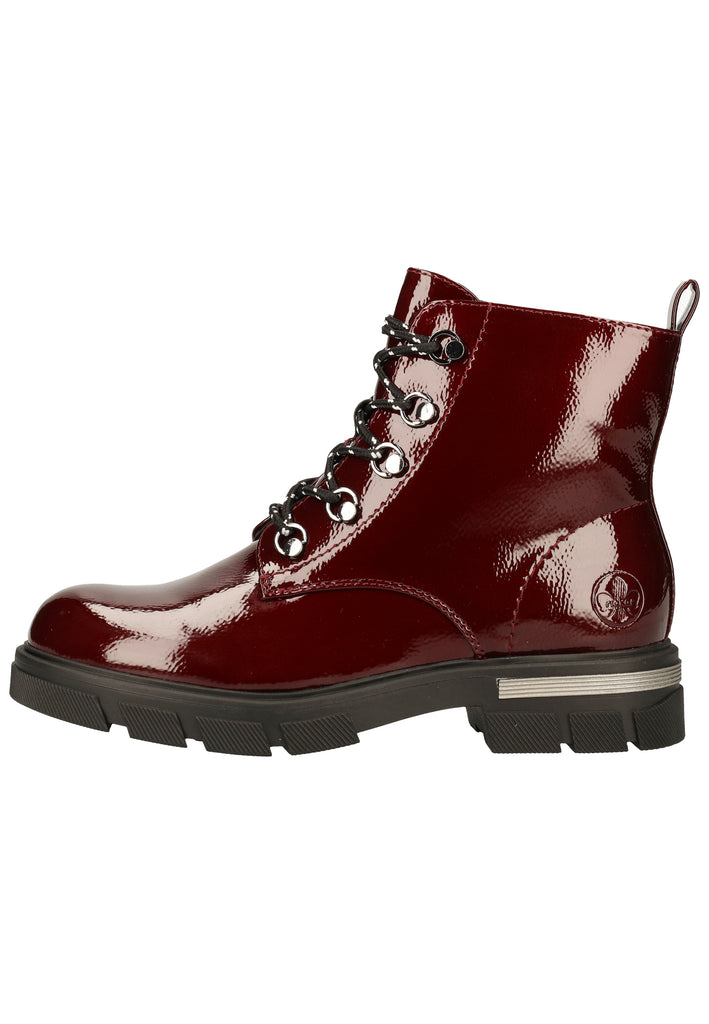 Rieker Stiefelette Lederimitat Vino Warmfutter - surf4shoes