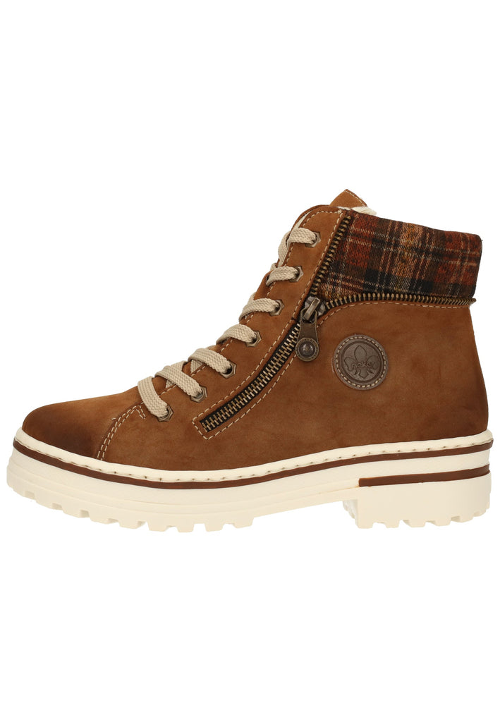 Rieker Stiefelette Lederimitat Reh - surf4shoes
