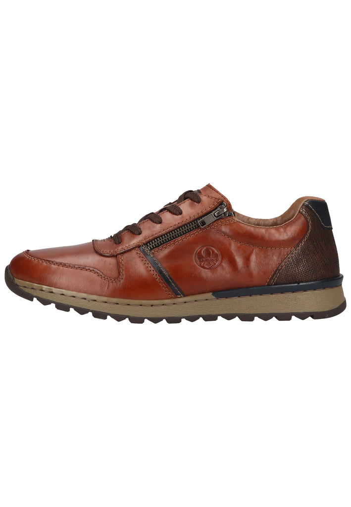 Rieker Halbschuhe Leder Nut/Ocean - surf4shoes