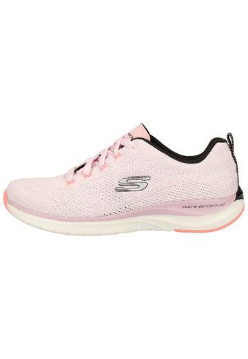 Skechers Sneaker Textil Pink - surf4shoes