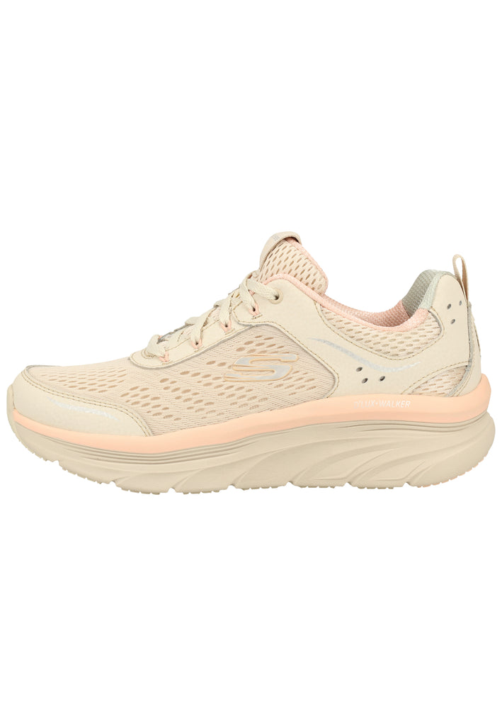 Skechers Sneaker Leder/Textil Beige - surf4shoes