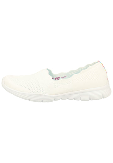 Skechers Slipper Textil Weiß - surf4shoes