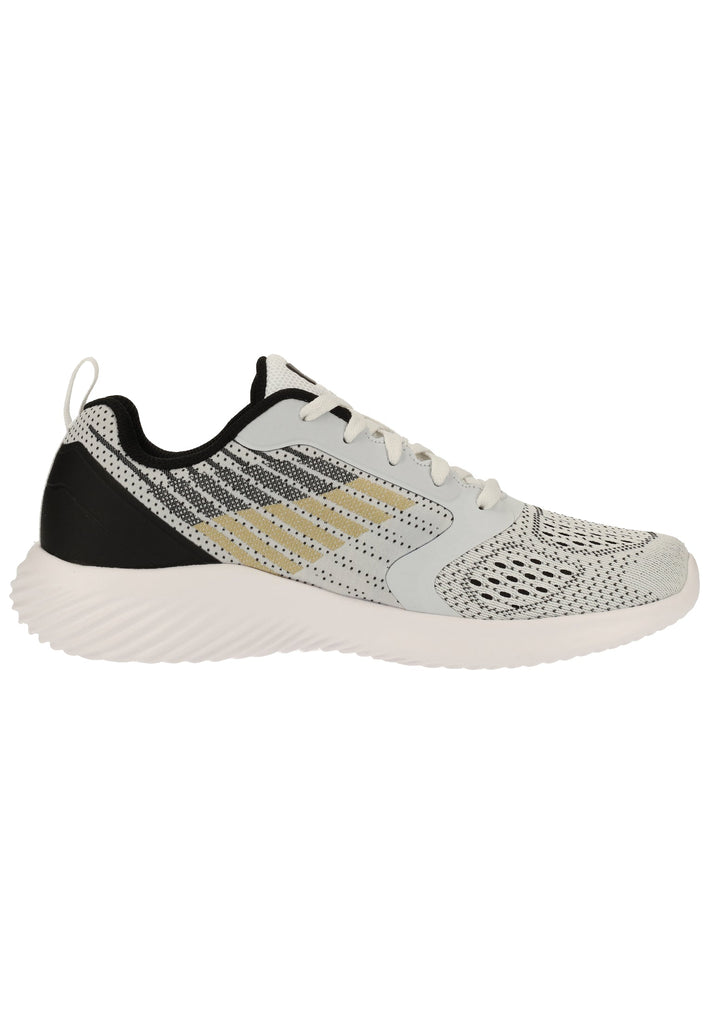 Skechers Sneaker Lederimitat/Textil Weiß - surf4shoes