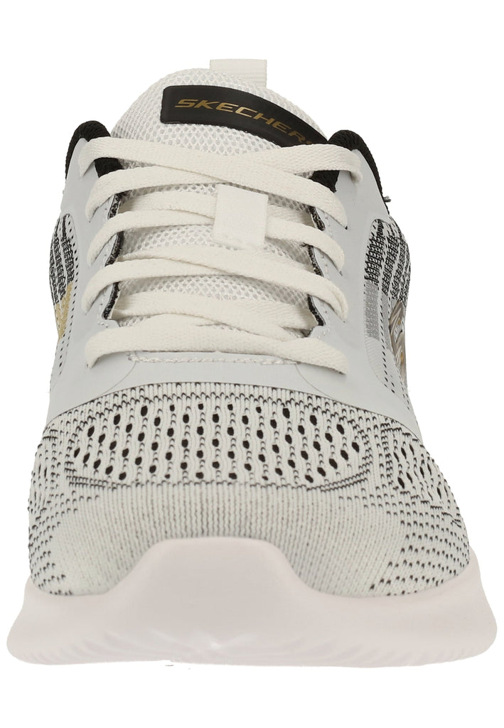 Skechers Sneaker Lederimitat/Textil Weiß - surf4shoes