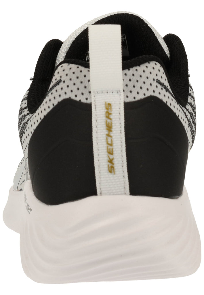 Skechers Sneaker Lederimitat/Textil Weiß - surf4shoes