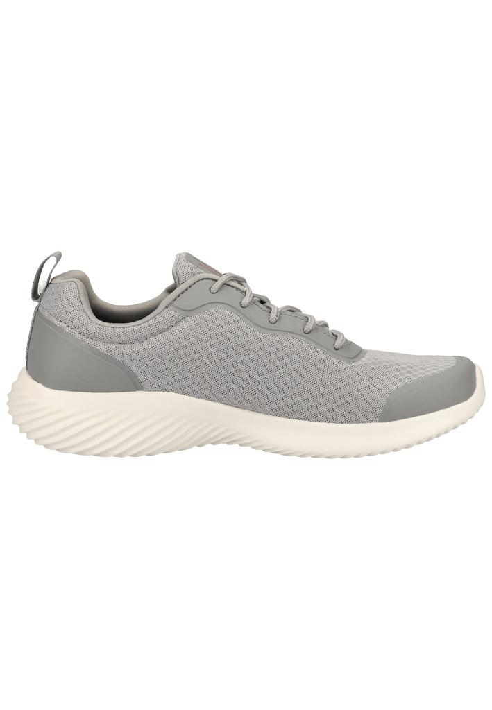 Skechers Sneaker Lederimitat/Textil Grau - surf4shoes