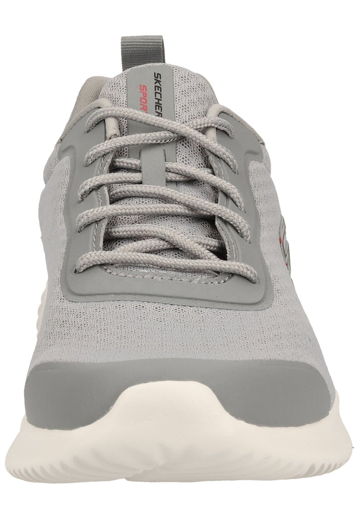 Skechers Sneaker Lederimitat/Textil Grau - surf4shoes