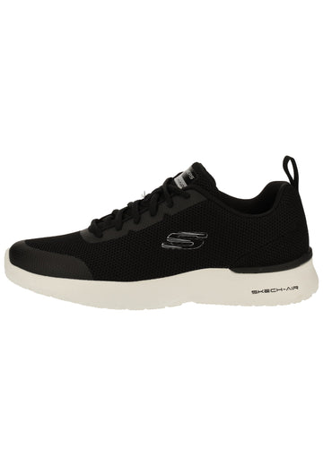 Skechers Sneaker Lederimitat/Textil Schwarz - surf4shoes