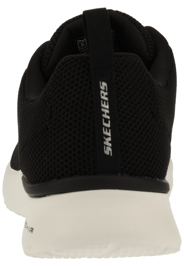 Skechers Sneaker Lederimitat/Textil Schwarz - surf4shoes