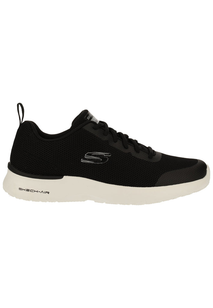 Skechers Sneaker Lederimitat/Textil Schwarz - surf4shoes