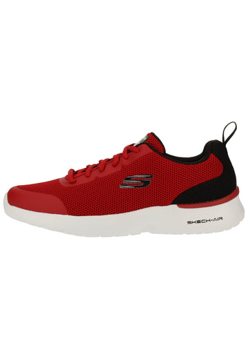 Skechers Sneaker Lederimitat/Textil Rot - surf4shoes