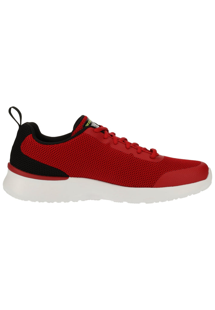 Skechers Sneaker Lederimitat/Textil Rot - surf4shoes