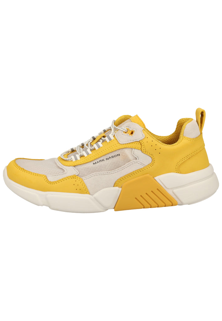 Skechers Sneaker Leder/Mesh Gelb - surf4shoes