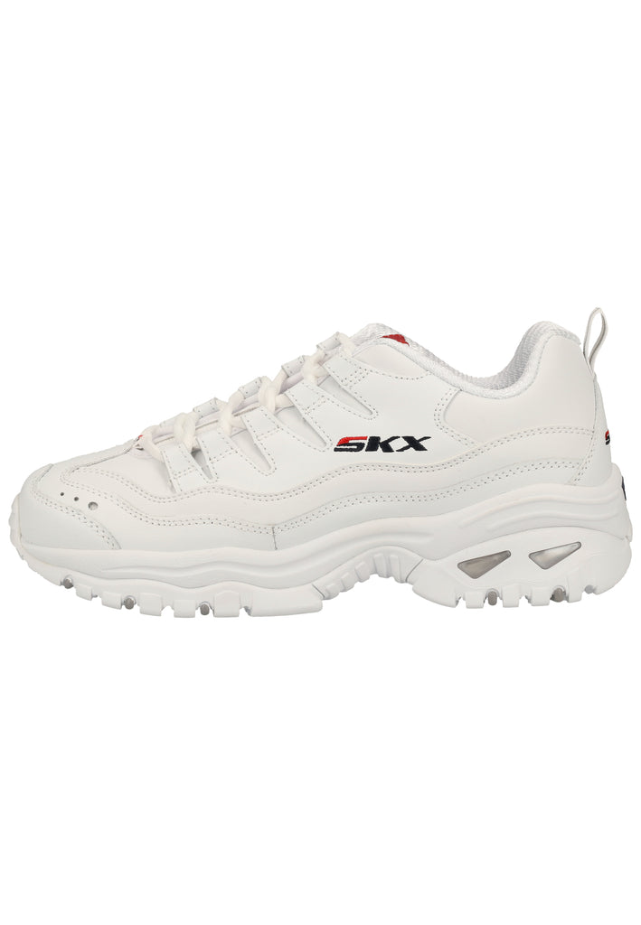 Skechers Sneaker Leder/Synthetik Weiß - surf4shoes