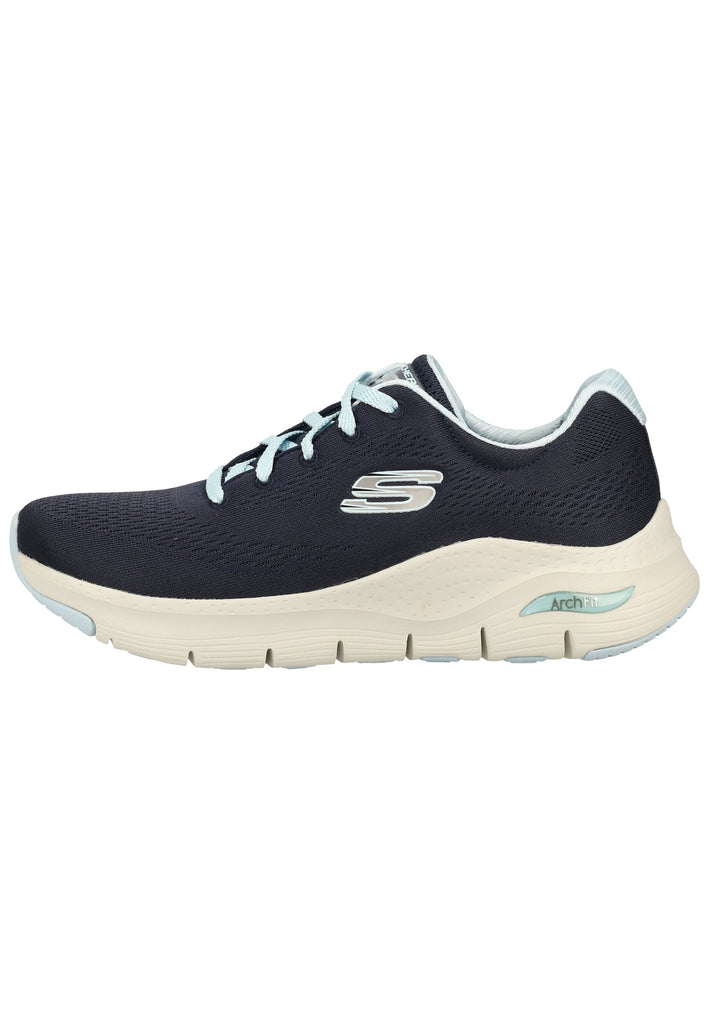 Skechers Sneaker Textil Blau - surf4shoes