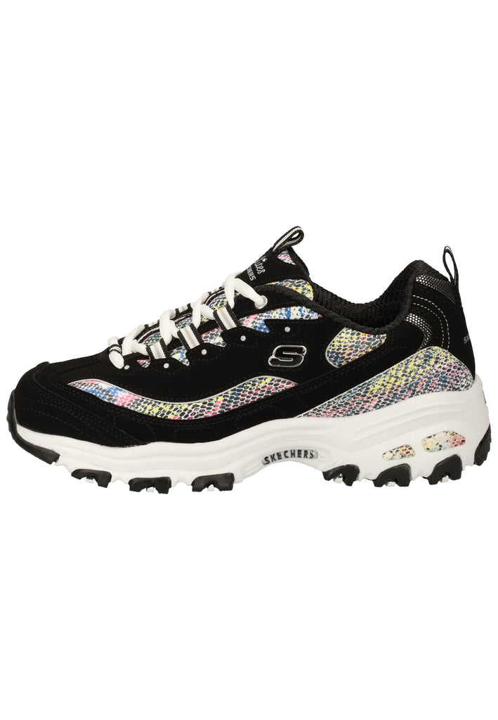 Skechers Sneaker Leder Schwarz - surf4shoes