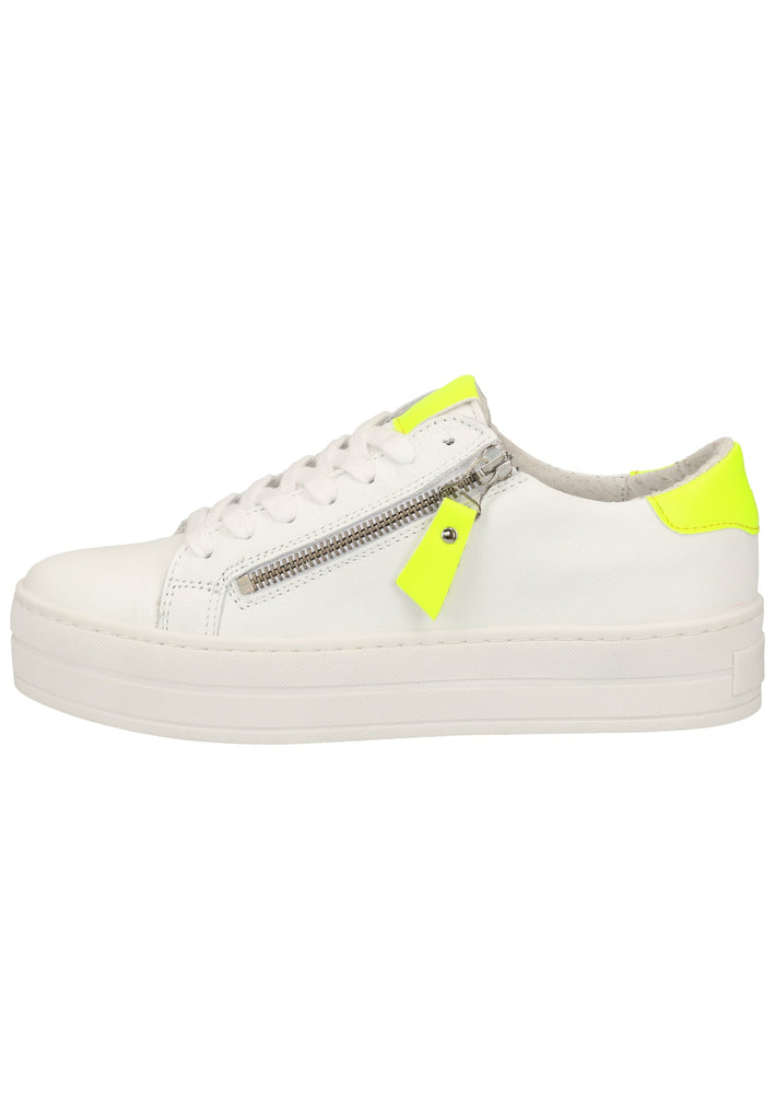 SPM Sneaker Leder Weiß/Gelb - surf4shoes
