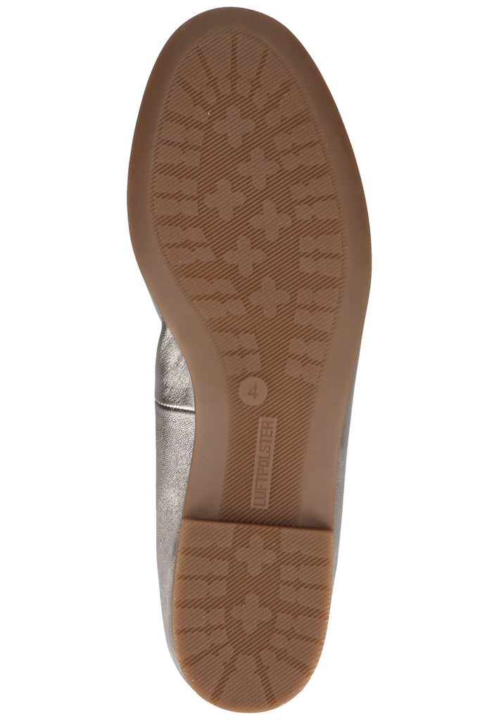 ara Ballerinas Glattleder Zinn - surf4shoes