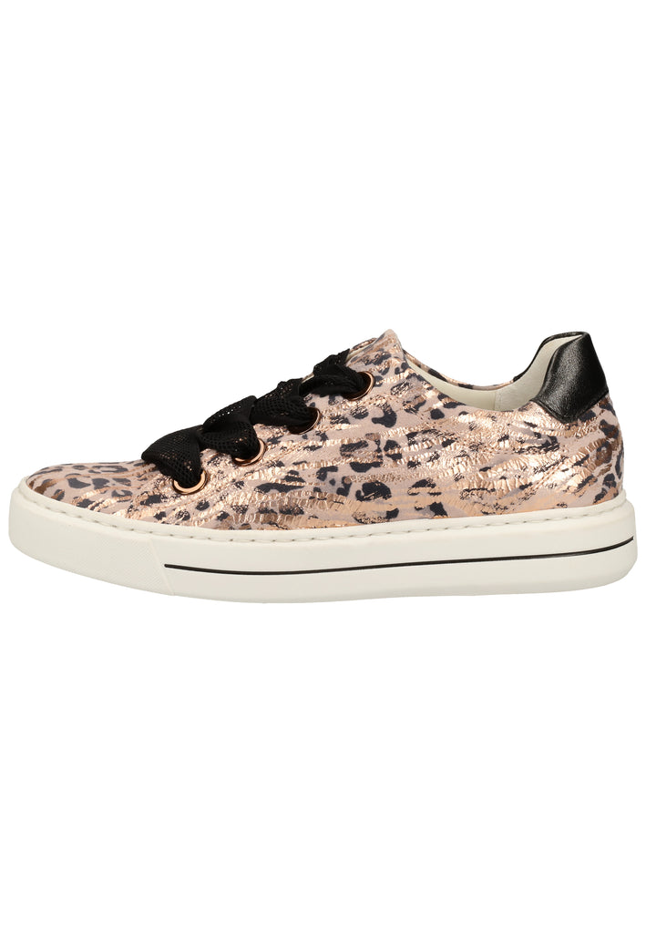 ara Sneaker Veloursleder Puder/Schwarz - surf4shoes