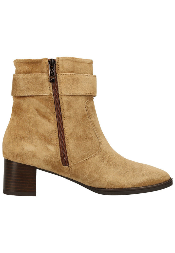 ara Stiefelette Veloursleder Toffee Warmfutter - surf4shoes