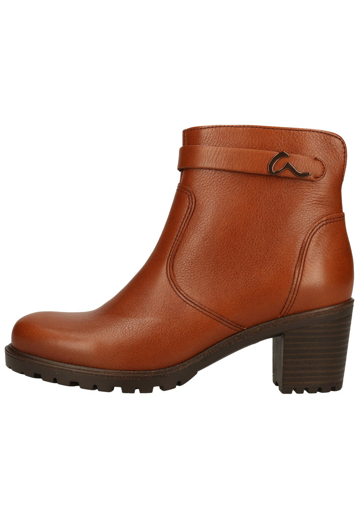 ara Stiefelette Glattleder Cognac - surf4shoes