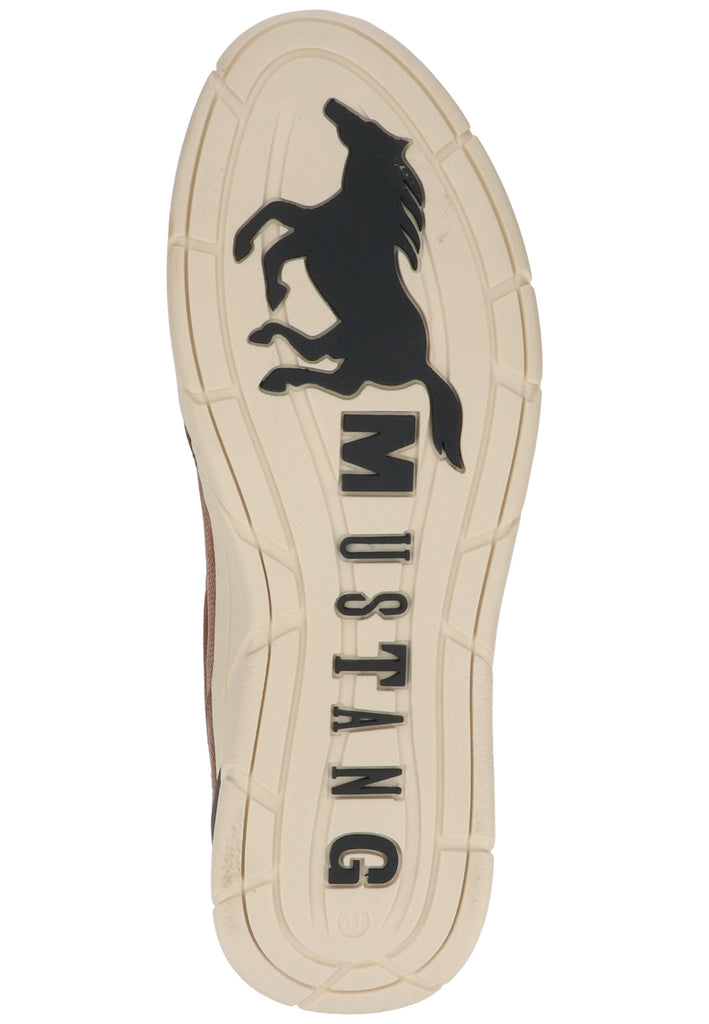 Mustang Sneaker Lederimitat Cognac - surf4shoes