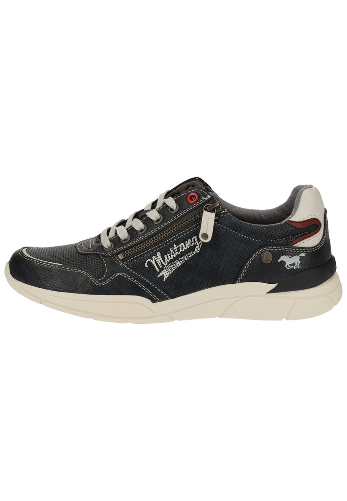 Mustang Sneaker Lederimitat Navy - surf4shoes