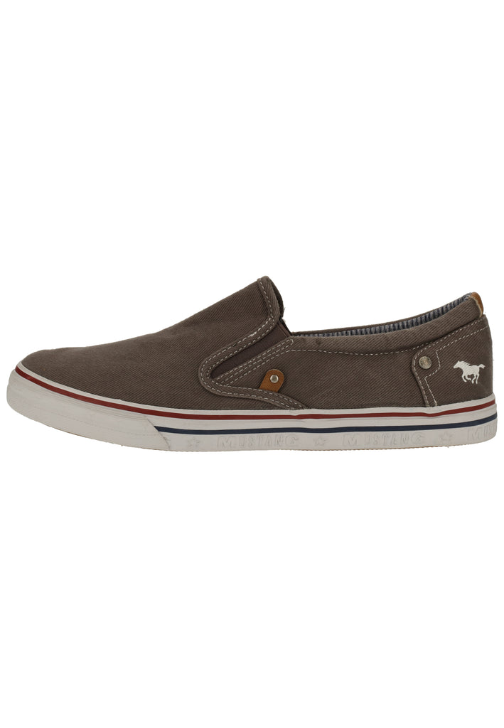 Mustang Slipper Synthetik/Textil Grau - surf4shoes